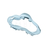 Plastic Claw Hair Clips PW-WG407DB-02-1