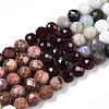 Natural Mixed Gemstone Beads Strands G-D080-A01-01-26-4