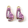 Printed Alloy Pendants FIND-H024-19G-01-1