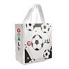 Football Printed Non-Woven Waterproof Tote Bags ABAG-P012-B01-1