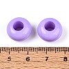 Opaque Acrylic European Large Hole Beads SACR-N019-03F-3