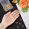 100Pcs 304 Stainless Steel Leverback Earring Findings STAS-BBC0002-03-3