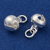 Rack Plating Brass Charms KK-Z070-05S-2