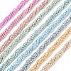 Electroplate Bicone Glass Beads Strands GL-T021-2.5x3mm-16-13-1