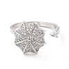 Umbrella Rotatable Open Ring for Women RJEW-M139-08P-1