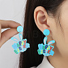 Easter Acrylic Dangle Stud Earrings FS-WG96A64-02-1