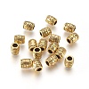 Antique Golden Tibetan Style Spacer Beads GLF0756Y-1