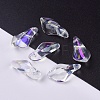 Transparent Glass Pendants GLAA-L027-A01-2