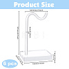 6Pcs Plastic Single Bracelet Display Stands BDIS-GO0001-01B-2