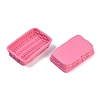 Rattan Basket Resin Cabochons RESI-Q014-07A-2