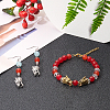 Tibetan Style Alloy Beads PALLOY-FH0001-01-5