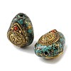 Handmade Polymer Clay Indonesia Beads PY-CBAAA14-07C-01-2