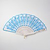 Plastic Cloth Fans AJEW-A018-01-3