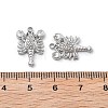 304 Stainless Steel Rhinestone Pendants STAS-Z121-54P-2