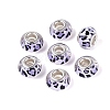 Opaque Resin European Beads RESI-N044-03S-03-1