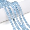 Natural White Jade Bead Strands G-R344-4mm-05-1
