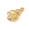 304 Stainless Steel Rhinestone Pendants LS-STAS-B116-04G-2