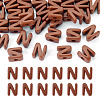 Opaque Acrylic European Beads OACR-TAC0019-006N-1