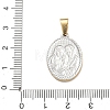 Religion 304 Stainless Steel Pendants STAS-H264-13G-ASG-3