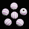 Easter Theme Printed Wood Beads WOOD-T032-22K-1