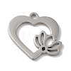 Non-Tarnish 304 Stainless Steel Charms STAS-U010-02P-1