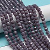 Opaque Glass Beads Stands EGLA-A035-P6mm-D11-2