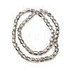 Electroplate Glass Beads Strands GLAA-G112-07J-2