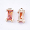 Transparent Glass Charms GLAA-T007-13E-2