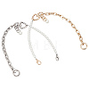 2Pcs 2 Colors ABS Imitation Pearl Bag Chain FIND-WR0004-49-1