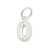 Number Series 925 Sterling Silver Charms LS-STER-Q002-01A-1
