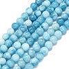 Natural Malaysia Jade Beads Strands G-B165-C09-6mm-2