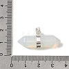 Natural & Synthetic Mixed Gemstone Double Terminal Pointed Pendants G-NH0001-15P-4