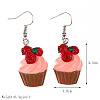 Food Theme Resin Dangle Earrings FS-WGC167F-21-1