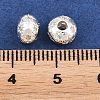 Brass Micro Pave Clear Cubic Zirconia Beads KK-Z162-14S-3