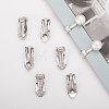 Tarnish Resistant 304 Stainless Steel Clip-On Earrings Findings STAS-Q185-01-5