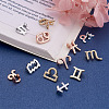 Fashewelry 3 Sets 3 Style Zinc Alloy Jewelry Pendant Accessories FIND-FW0001-10-14