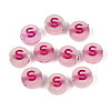 Luminous Frosted Acrylic Beads FACR-T008-02S-1