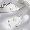 8Pcs Brass Charms KK-LP0001-85F-1