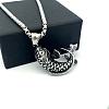 Vintage Fish 304 Stainless Steel Pendant Necklaces for Women Men ZR4097-4