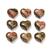 Natural  Unakite Beads GG-CBA4A3B-C24-03-1