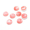 Cherry Quartz Glass Cabochons G-T020-16mm-10-1