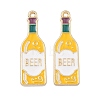 Alloy Enamel Pendants FIND-H020-01D-G-1