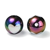 UV Plating Rainbow Iridescent Acrylic Beads X1-OACR-F004-09A-3