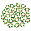 30Pcs Alloy Enamel Bead Frame FIND-DC0002-48-3