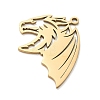 201 Stainless Steel Pendants SA-CBAE892-01G-02-2