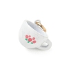 Spray Painted Brass Charms KK-CBAEB58-13-2