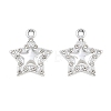 Alloy Rhinestone Pendants RB-CBA332B-03P-1