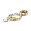 Ion Plating(IP) 304 Stainless Steel Big Pendants LS-STAS-G303-44G-2