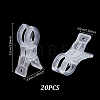 20Pcs ABS Plastic Clothes Drying Clip DIY-GA0010-08-2