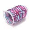 5 Rolls 12-Ply Segment Dyed Polyester Cords WCOR-P001-01B-06-2